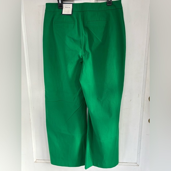 American Heritage NWT women’s Bright Green Saikor style Trousers - Picture 5 of 5